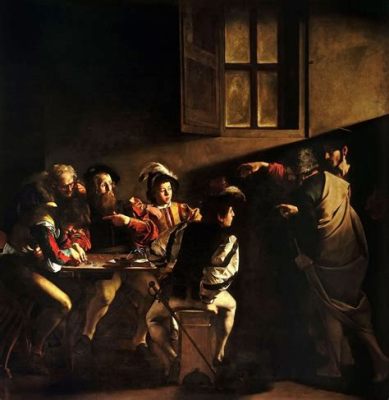  The Calling of Saint Matthew - 섬세한 조명과 역동적인 구성!