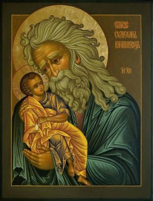  The Flight of St. Simeon - A Dazzling Symphony of Gold and Vivid Storytelling!